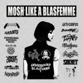 Coletânea Mosh Like a Blasfemme (2017) - CDR