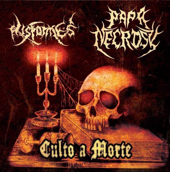 PAPA NECROSE/ DISFORMES - Culto à Morte - Split CDR